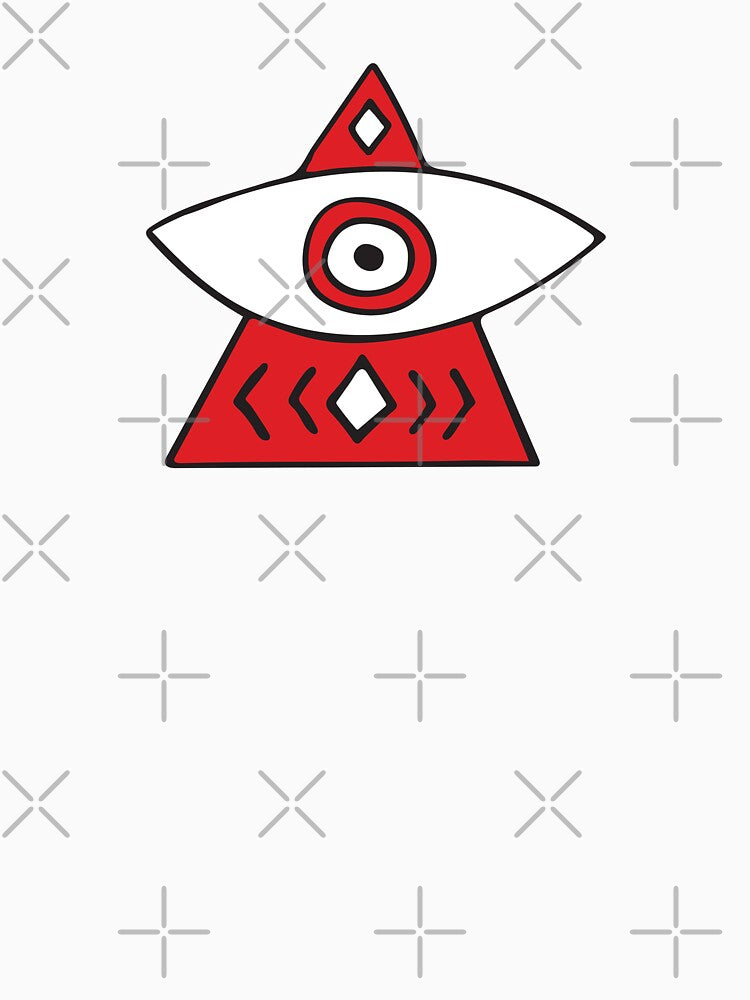Red Evil Eye "Courage" by Mystikaa T-Shirts, Hoodie, Sweatshirt | BlankRebels.com (Image 3)
