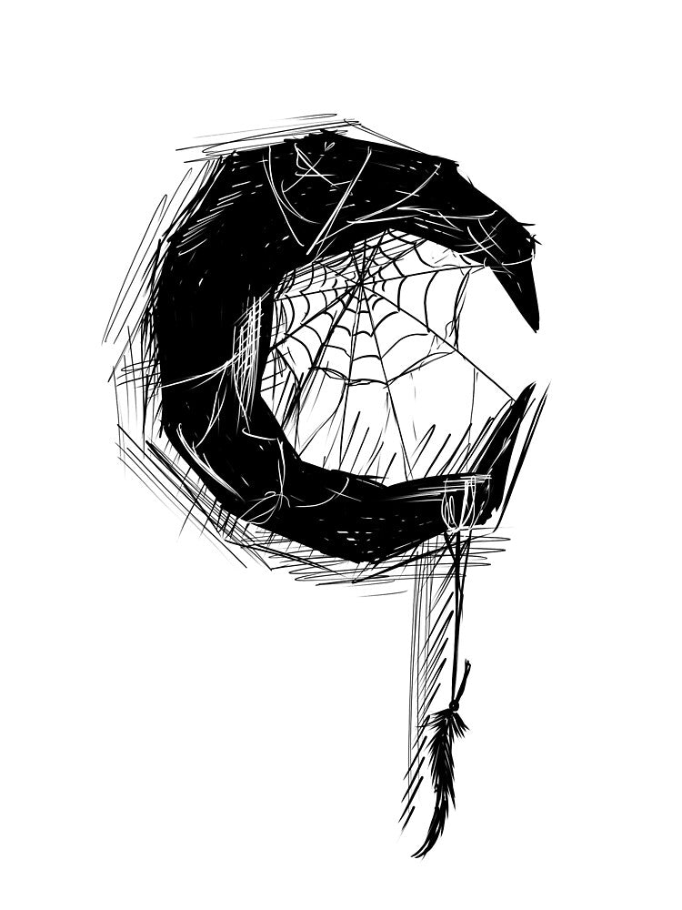 Black Moon - poster by Hekkoto T-Shirts, Hoodie, Sweatshirt | BlankRebels.com (Image 3)