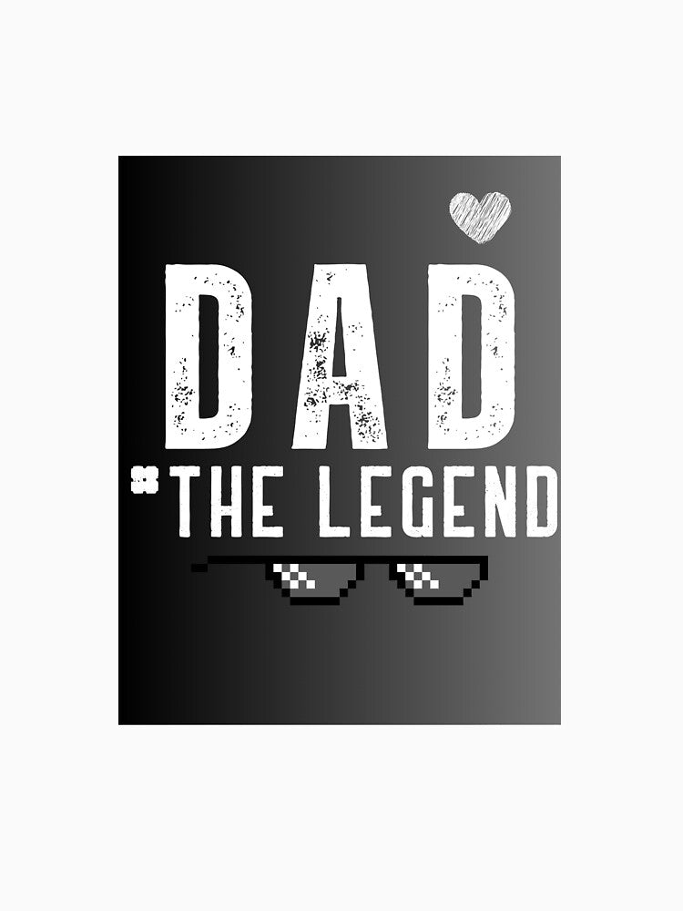 Dad The Legend by DigitalCraftCo- T-Shirts, Hoodie, Sweatshirt | BlankRebels.com (Image 3)