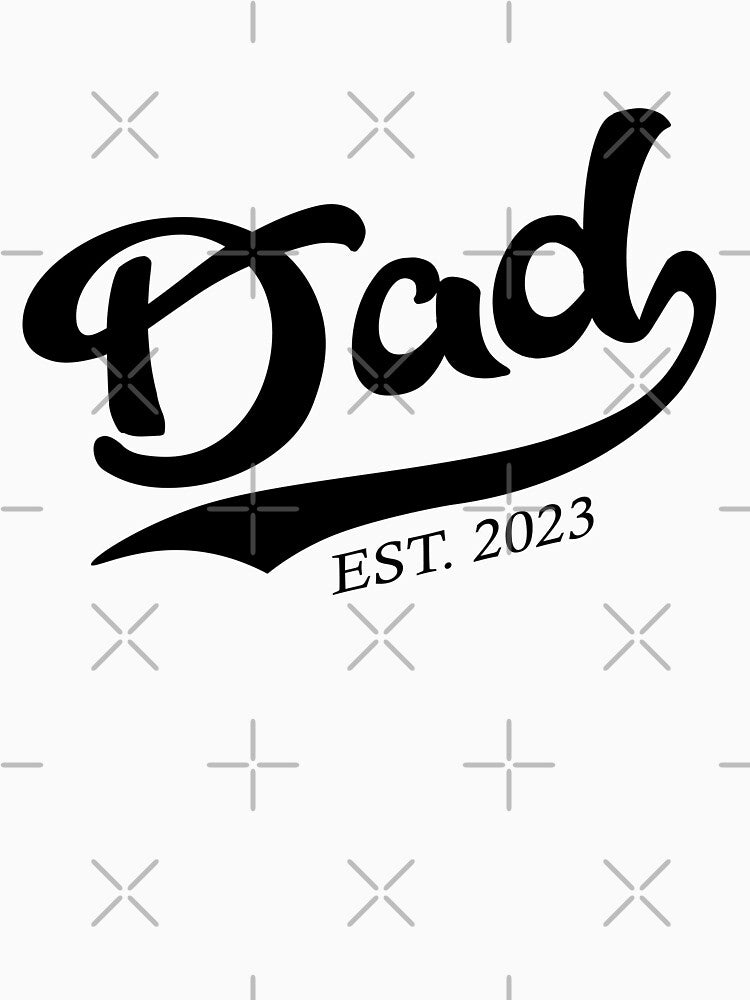 Happy Fathers Day - Father Est. 2023 by Restless Mortal T-Shirts, Hoodie, Sweatshirt | BlankRebels.com (Image 3)
