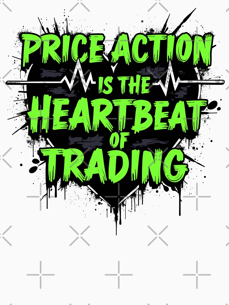 Price Action Heartbeat Trading Funny Quote by Quirky Shirts Hoodie, Sweatshirt | BlankRebels.com (Image 3)