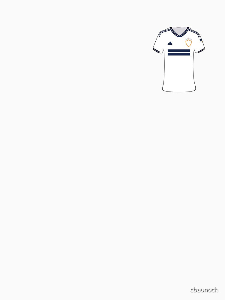 LA Galaxy White Jersey by cbaunoch T-Shirts, Hoodie, Sweatshirt | BlankRebels.com (Image 3)