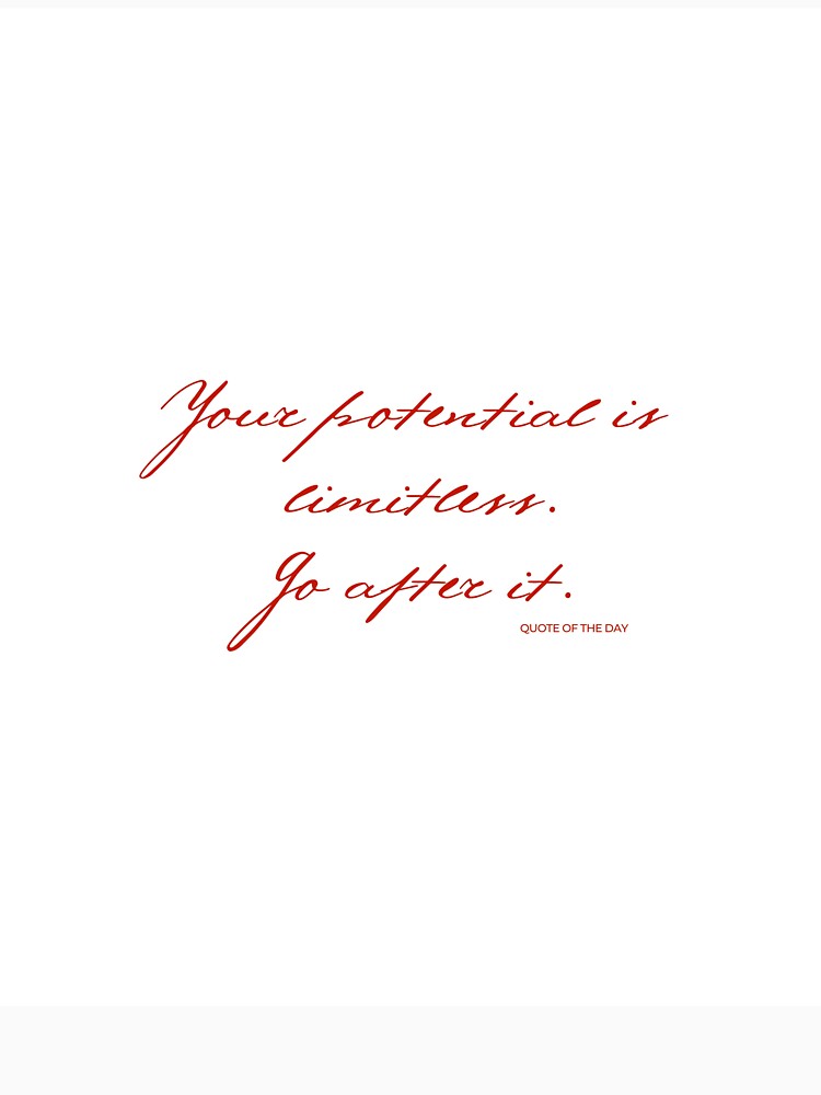 Your potential is limitless. Go after it by luminnara T-Shirts, Hoodie, Sweatshirt | BlankRebels.com (Image 3)