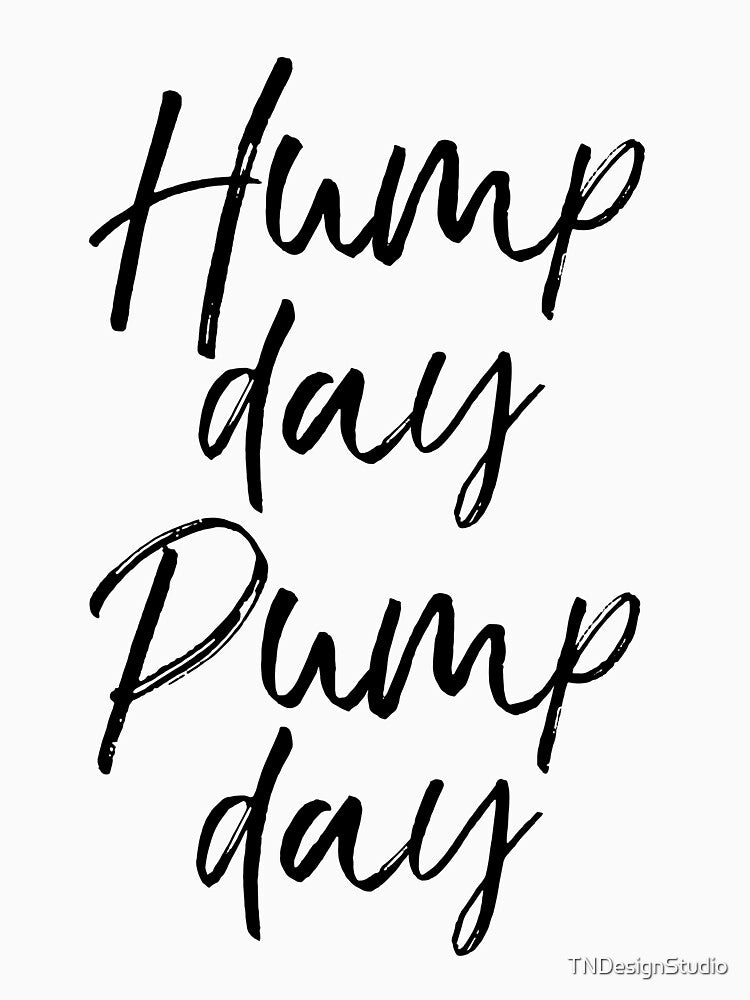 Hump Day Pump Day Funny Workout Quote by TNDesignStudio T-Shirts, Hoodie, Sweatshirt | BlankRebels.com (Image 3)