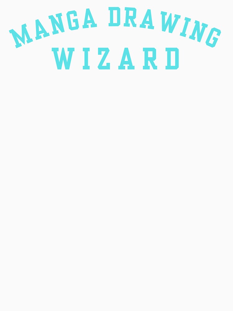 Manga Drawing Wizard by MIMI Design T-Shirts, Hoodie, Sweatshirt | BlankRebels.com (Image 3)