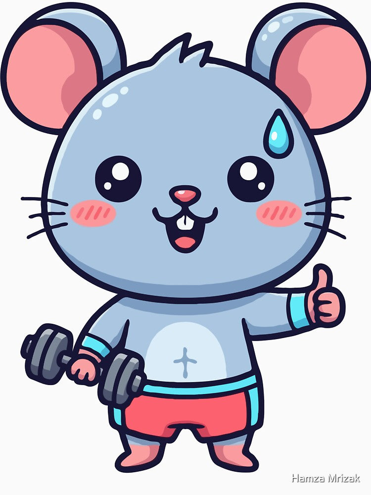 Gym Rat Energy – Kawaii by Hamza Mrizak T-Shirts, Hoodie, Sweatshirt | BlankRebels.com (Image 3)