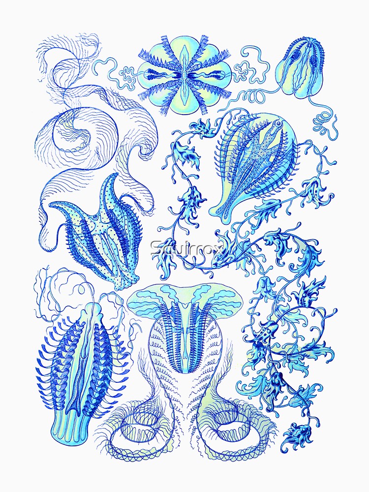 Comb jellies (Ctenophora) by Squirrox T-Shirts, Hoodie, Sweatshirt | BlankRebels.com (Image 3)