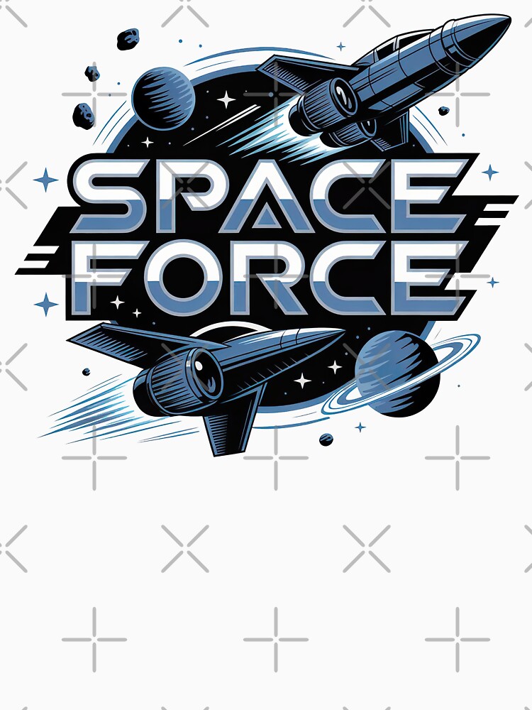 Space Force, Space Force Spaceship by graphic-genie T-Shirts, Hoodie, Sweatshirt | BlankRebels.com (Image 3)