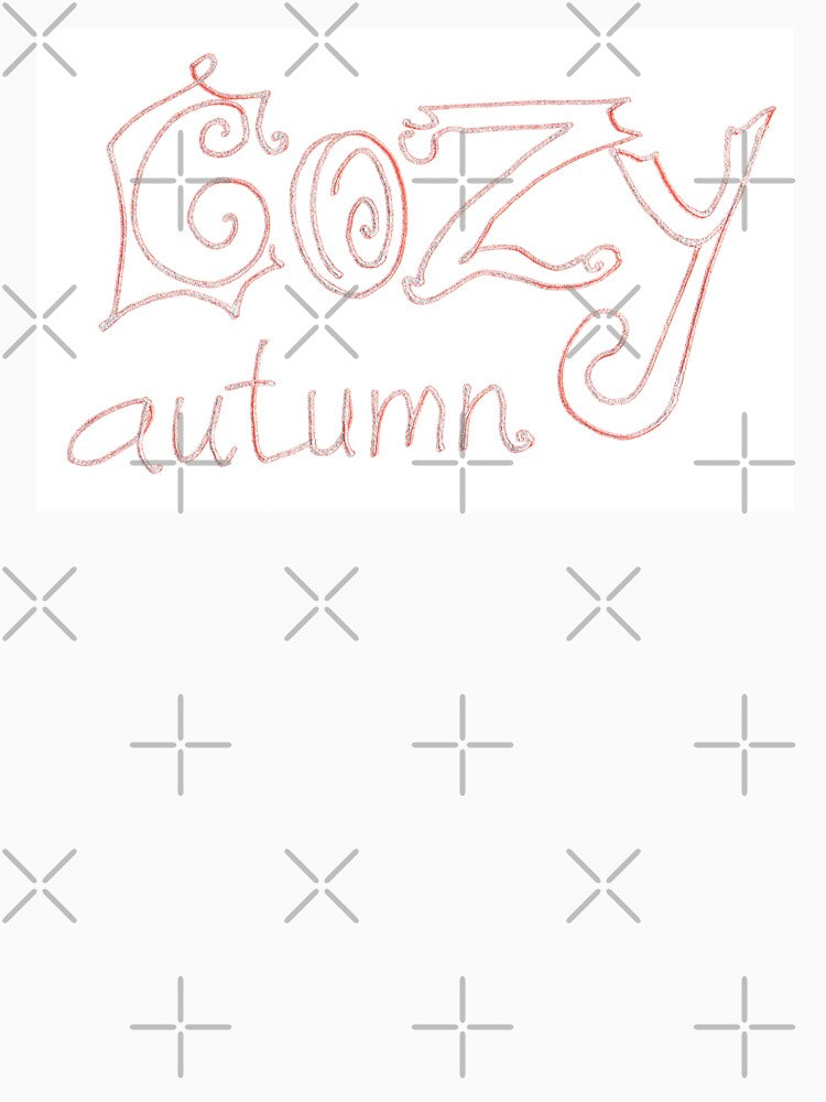 Cozy autumn | autumn lettering by lausn T-Shirts, Hoodie, Sweatshirt | BlankRebels.com (Image 3)