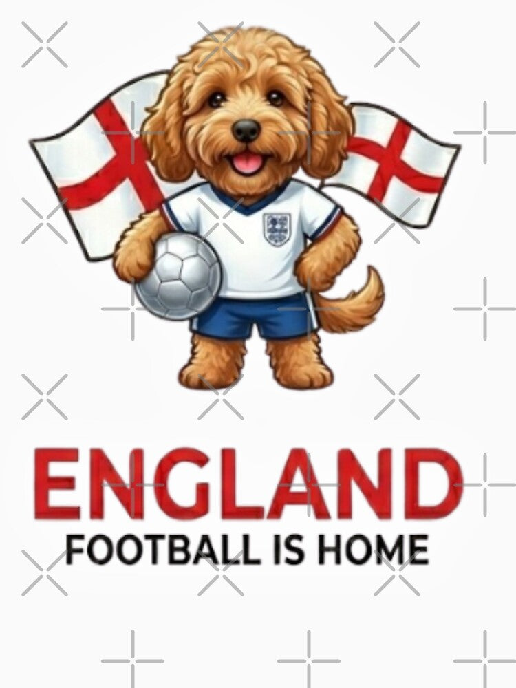 England Cockapoo Football is Home by RNTStudio
