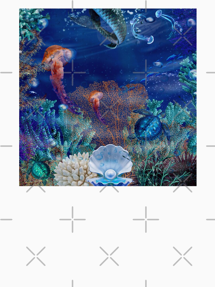 Under The Ocean by Asmaa Abdul-Azim T-Shirts, Hoodie, Sweatshirt | BlankRebels.com (Image 3)