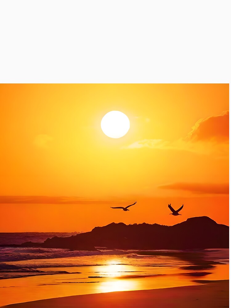 Sunset evening sky by PixJaipal T-Shirts, Hoodie, Sweatshirt | BlankRebels.com (Image 3)