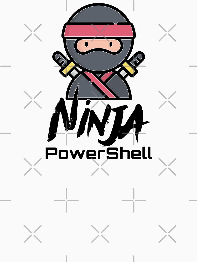 PowerShell Ninja (color black) by Stornu2Ruedas T-Shirts, Hoodie, Sweatshirt | BlankRebels.com (Image 3)