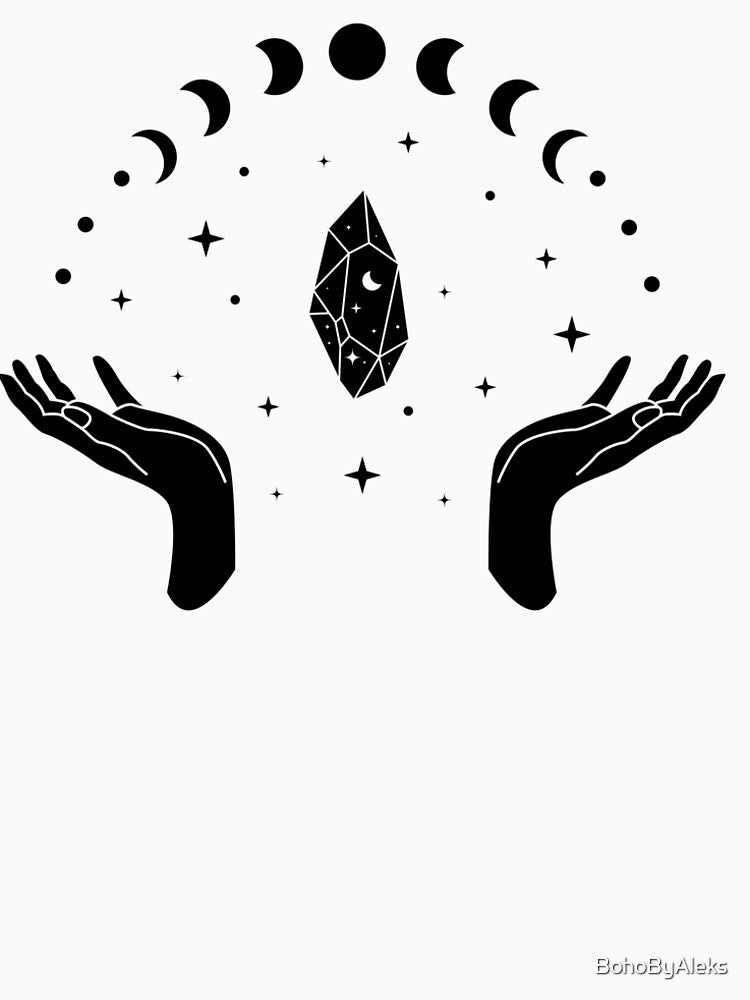 Crystal Magic by BohoByAleks T-Shirts, Hoodie, Sweatshirt | BlankRebels.com (Image 2)