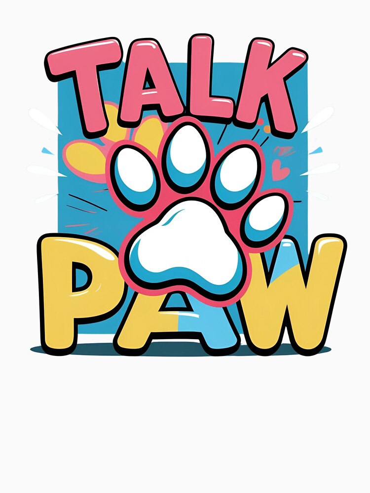 Talk to the Paw - Funny Pet Shirt by Dreamadtpets Hoodie, Sweatshirt | BlankRebels.com (Image 3)
