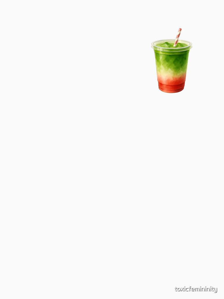 Strawberry Iced Matcha Latte by toxicfemininity T-Shirts, Hoodie, Sweatshirt | BlankRebels.com (Image 3)