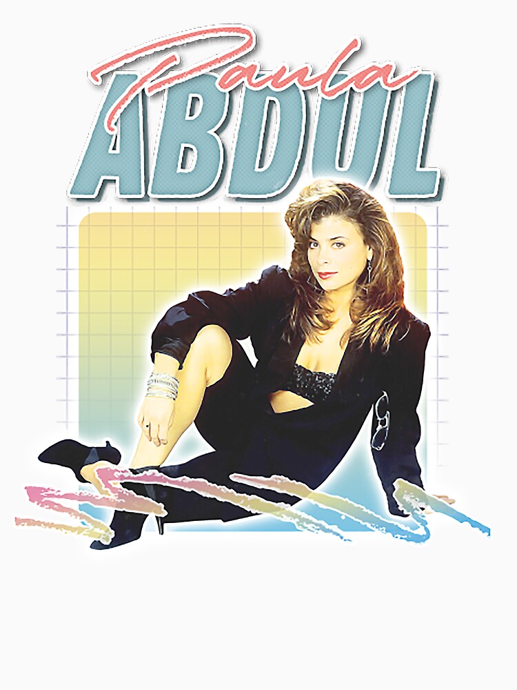 Paula Abdul / 80s Vintage Aesthetic Design by leepye512 T-Shirts, Hoodie, Sweatshirt | BlankRebels.com (Image 3)
