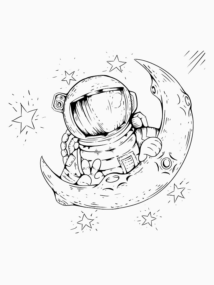 On space by adiosmillet T-Shirts, Hoodie, Sweatshirt | BlankRebels.com (Image 3)