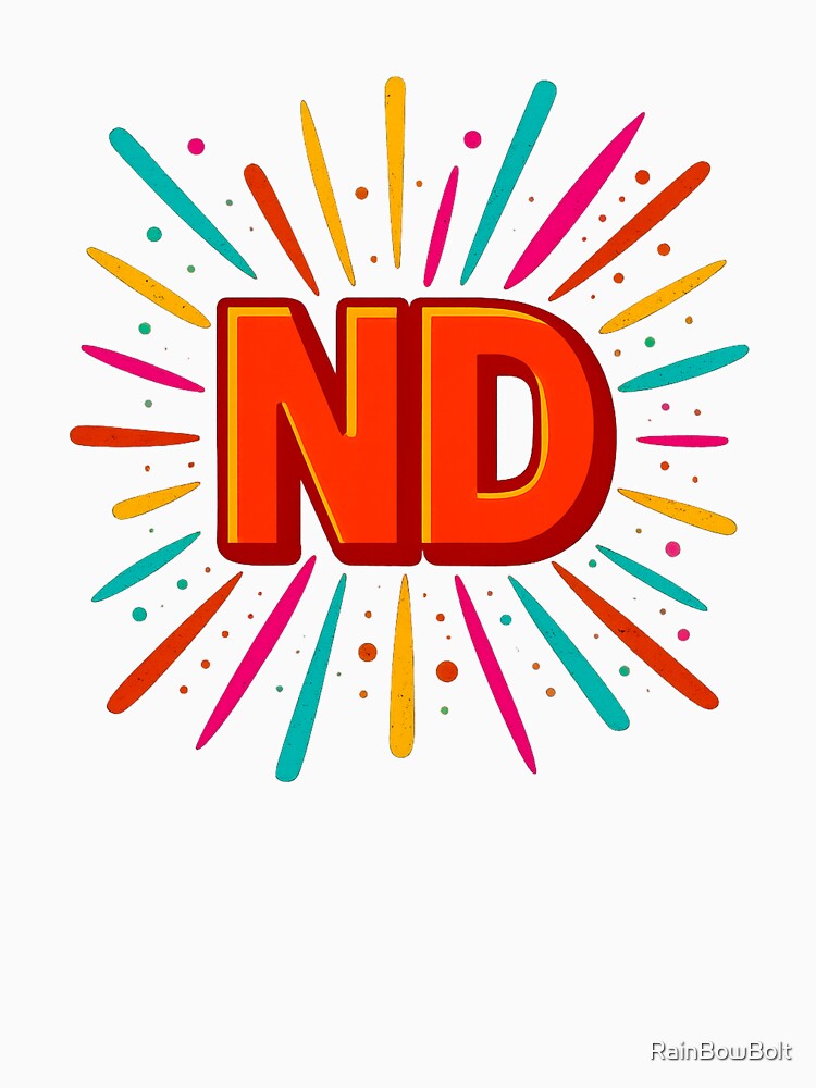 ND Explosion – Neurodivergent Pride by Dopamine Glitch T-Shirts, Hoodie, Sweatshirt | BlankRebels.com (Image 3)