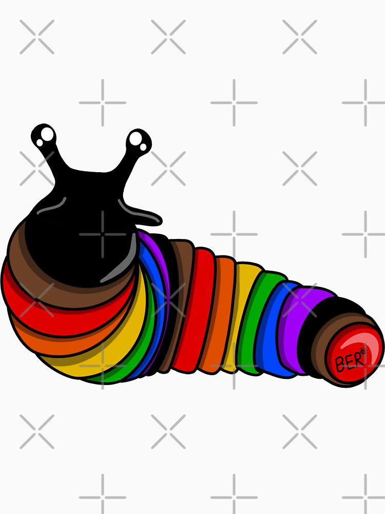 POC Rainbow Pride Fidget Slug by SentABear T-Shirts, Hoodie, Sweatshirt | BlankRebels.com (Image 3)