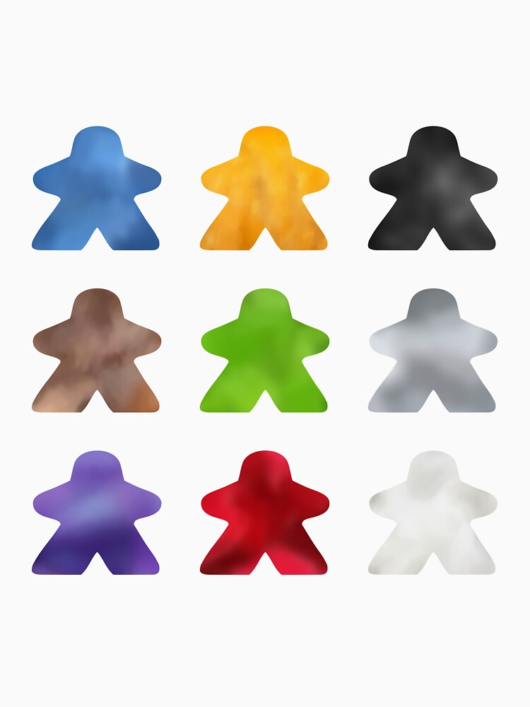 I love Meeples by GameCrafting T-Shirts, Hoodie, Sweatshirt | BlankRebels.com (Image 3)