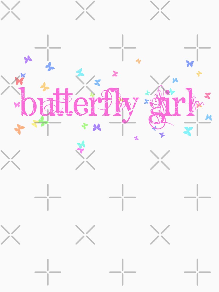 Y2k Butterfly girl tshirt by KatyaDesigns Hoodie, Sweatshirt | BlankRebels.com (Image 3)