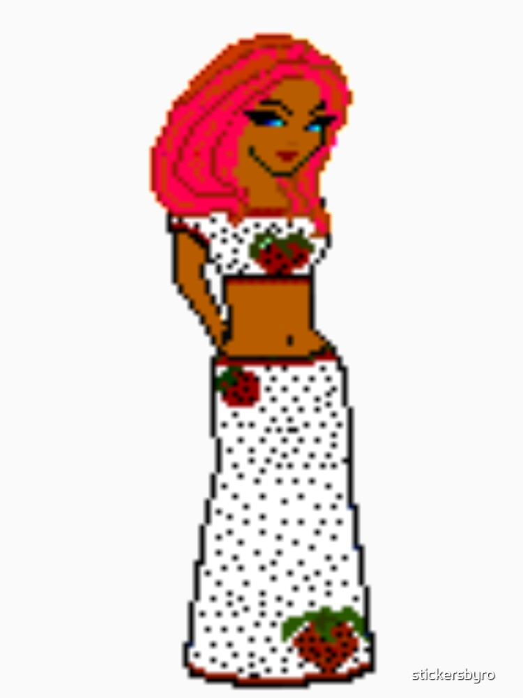 Dollz Mania Pixelated Doll 2000s Red Hair Pretty Girl T-Shirts, Hoodie, Sweatshirt