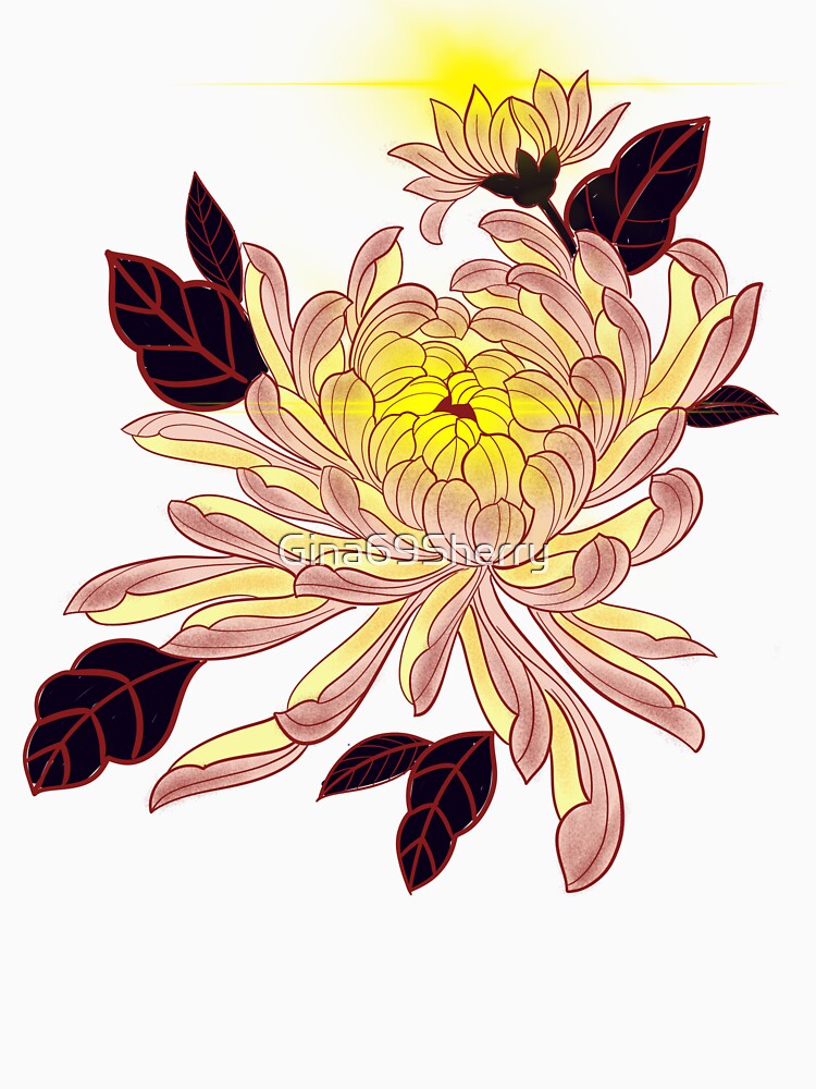 Chrysanthemum by Gina69Sherry T-Shirts, Hoodie, Sweatshirt | BlankRebels.com (Image 3)