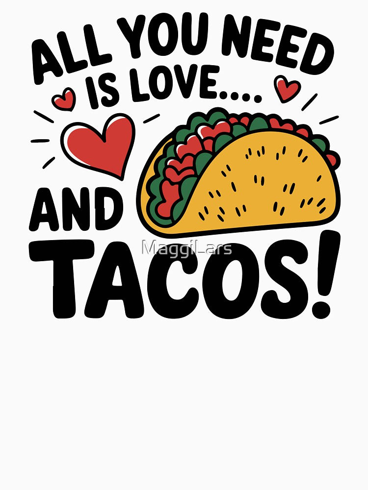Taco with a funny inscription by MaggiLars