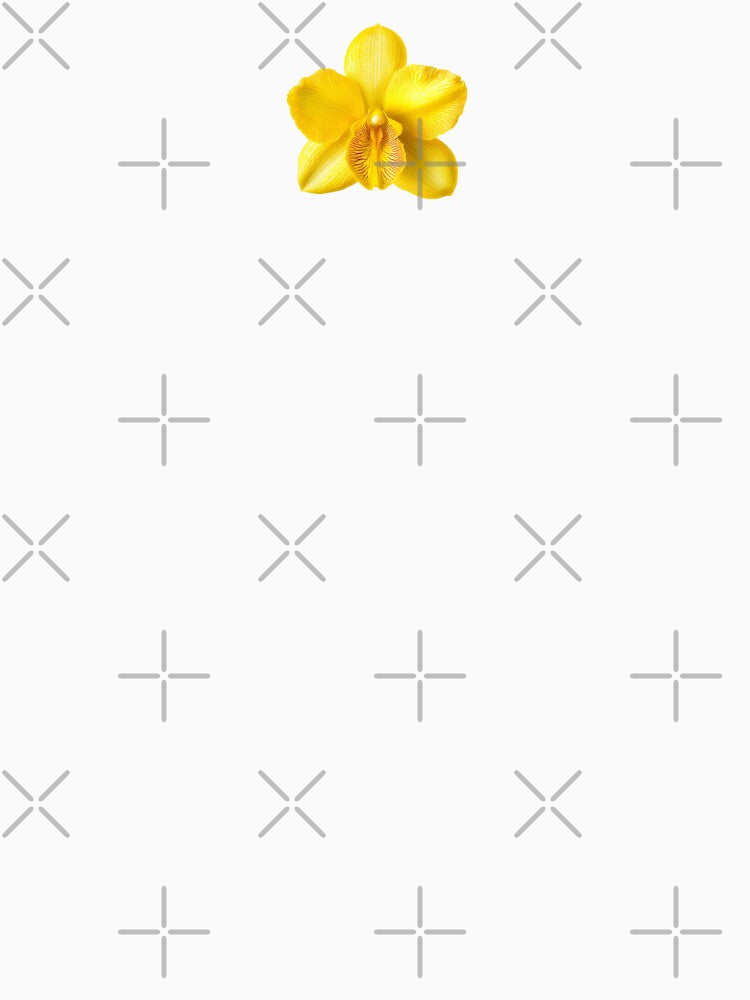 Yellow Orchid Flower by LuxChu T-Shirts, Hoodie, Sweatshirt | BlankRebels.com (Image 3)