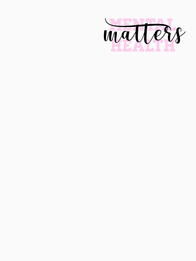 mental health matters by xunderpressurex T-Shirts, Hoodie, Sweatshirt | BlankRebels.com (Image 2)