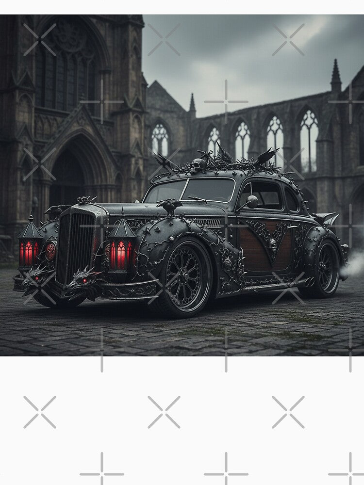 Gothic Car by RaF71PrO T-Shirts, Hoodie, Sweatshirt | BlankRebels.com (Image 3)