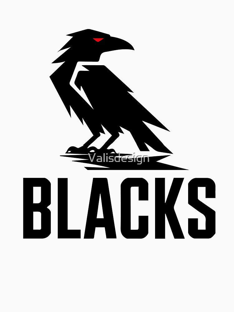 Raven Black – Dark Minimal Streetwear Graphic by Valisdesign T-Shirts, Hoodie, Sweatshirt | BlankRebels.com (Image 3)