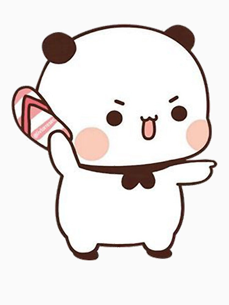Cute Bubu is Throwing Flip-flops At Dudu Since He Teases Bubu by witherspooncind