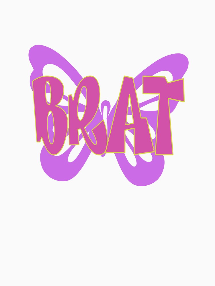 Brat Butterfly Lilac by sno0dle T-Shirts, Hoodie, Sweatshirt | BlankRebels.com (Image 3)