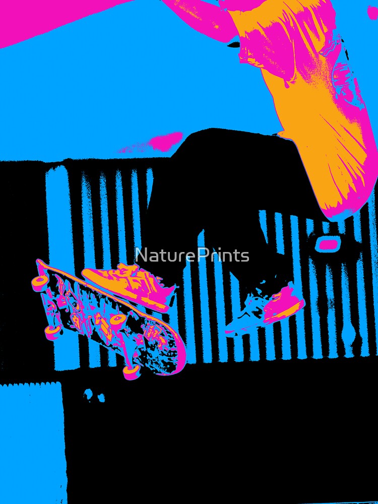 Skateboarding Trickster by NaturePrints T-Shirts, Hoodie, Sweatshirt | BlankRebels.com (Image 3)