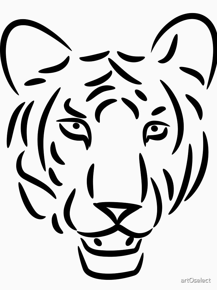 Tiger Face by artOselect T-Shirts, Hoodie, Sweatshirt | BlankRebels.com (Image 3)