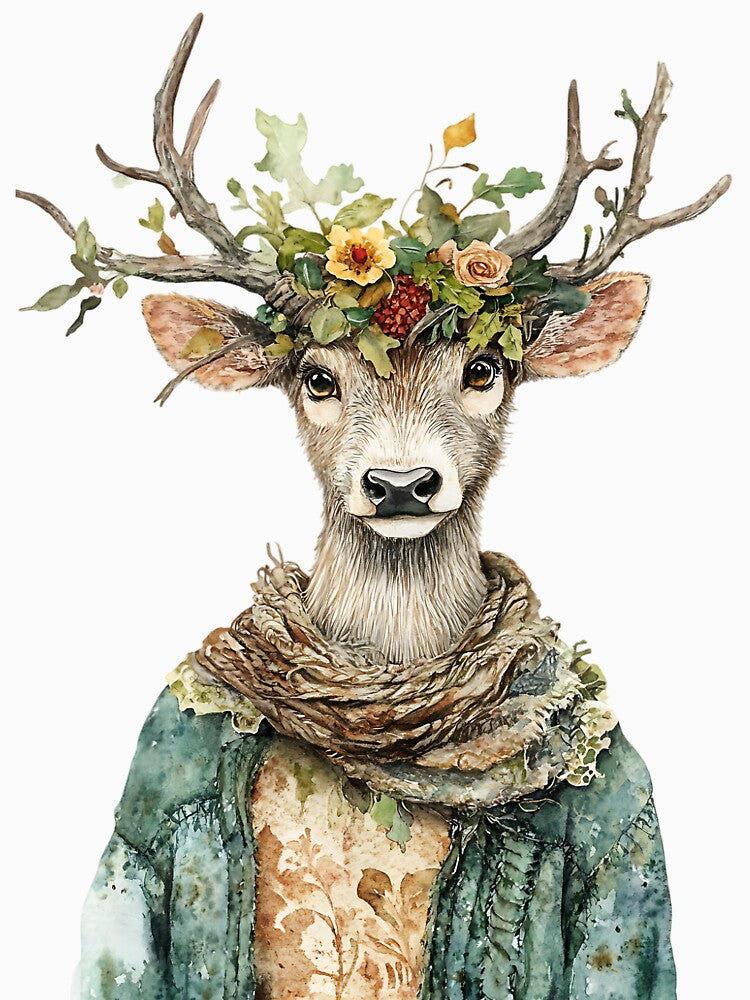 Vintage Cottagecore Faun by bapupa T-Shirts, Hoodie, Sweatshirt | BlankRebels.com (Image 3)