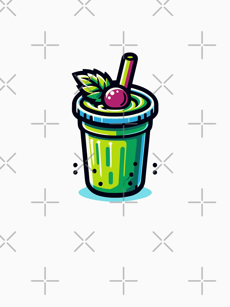 Matcha Bubble Tea by LifmusGoDesigns T-Shirts, Hoodie, Sweatshirt | BlankRebels.com (Image 3)