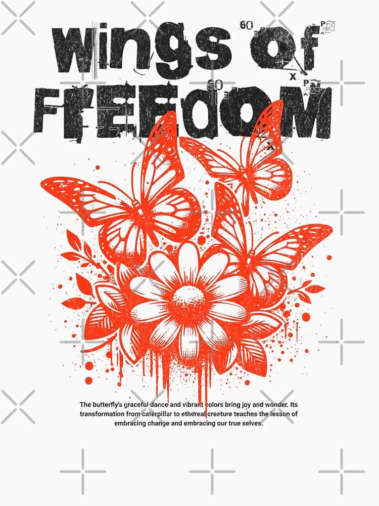 Wings Of Freedom Butterfly by Odetee T-Shirts, Hoodie, Sweatshirt | BlankRebels.com (Image 3)