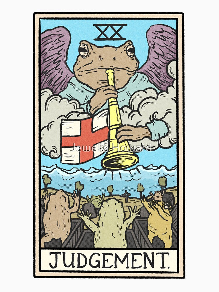 Judgement Toad Tarot by Jewelia Howard T-Shirts, Hoodie, Sweatshirt | BlankRebels.com (Image 3)