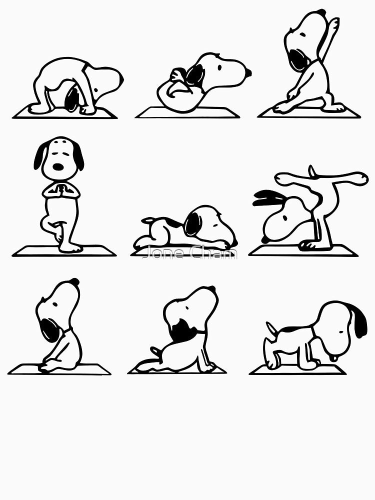 let's yoga by Jone Cham T-Shirts, Hoodie, Sweatshirt | BlankRebels.com (Image 3)