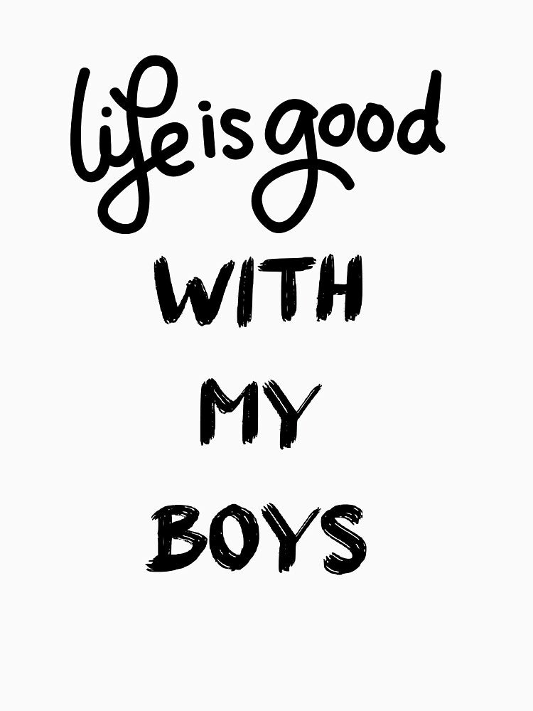 Life is better with my Boys Nice gift T-shirt by lhousshop Hoodie, Sweatshirt | BlankRebels.com (Image 3)