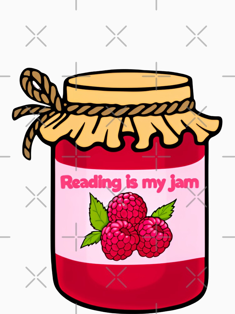 Reading Is My Jam Book Lover Life Mulberry Strawberry Fruit Lovers by HumansStuck12