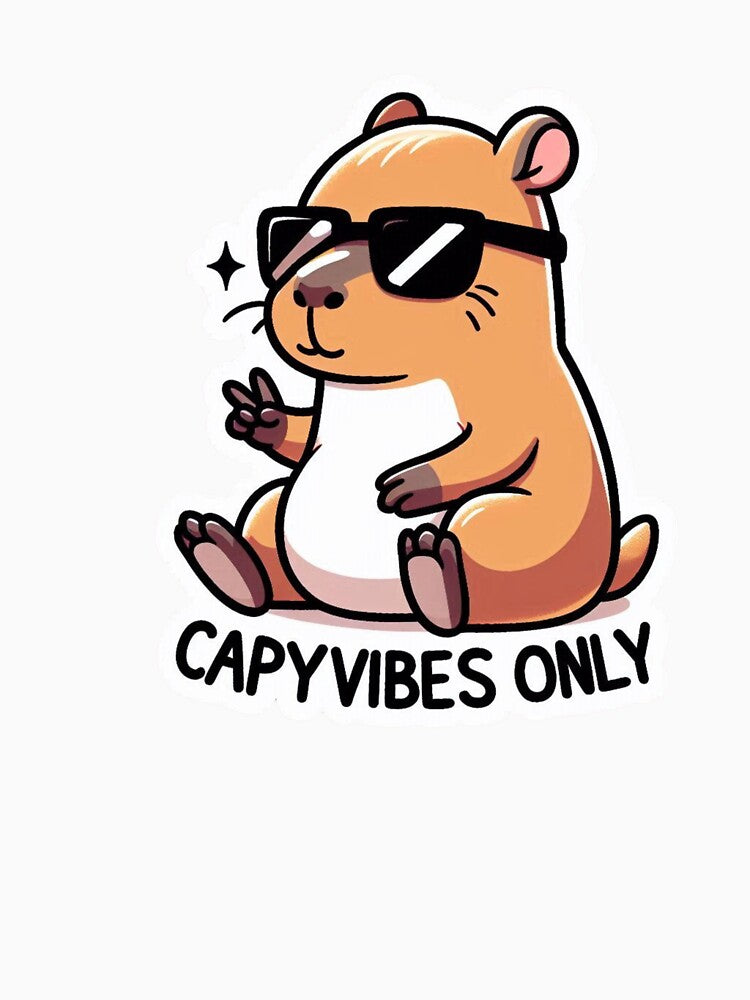 Capybara Vibes Only by MxDesign-RJ T-Shirts, Hoodie, Sweatshirt | BlankRebels.com (Image 3)