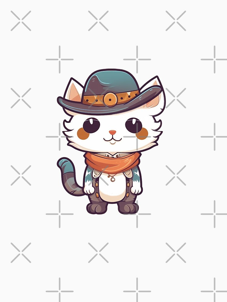 Wild west cat by Len-adeu T-Shirts, Hoodie, Sweatshirt | BlankRebels.com (Image 3)