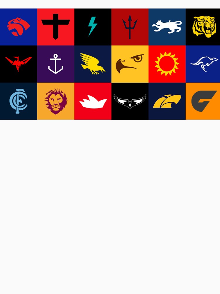 AFL Teams by RetroWearDesigns