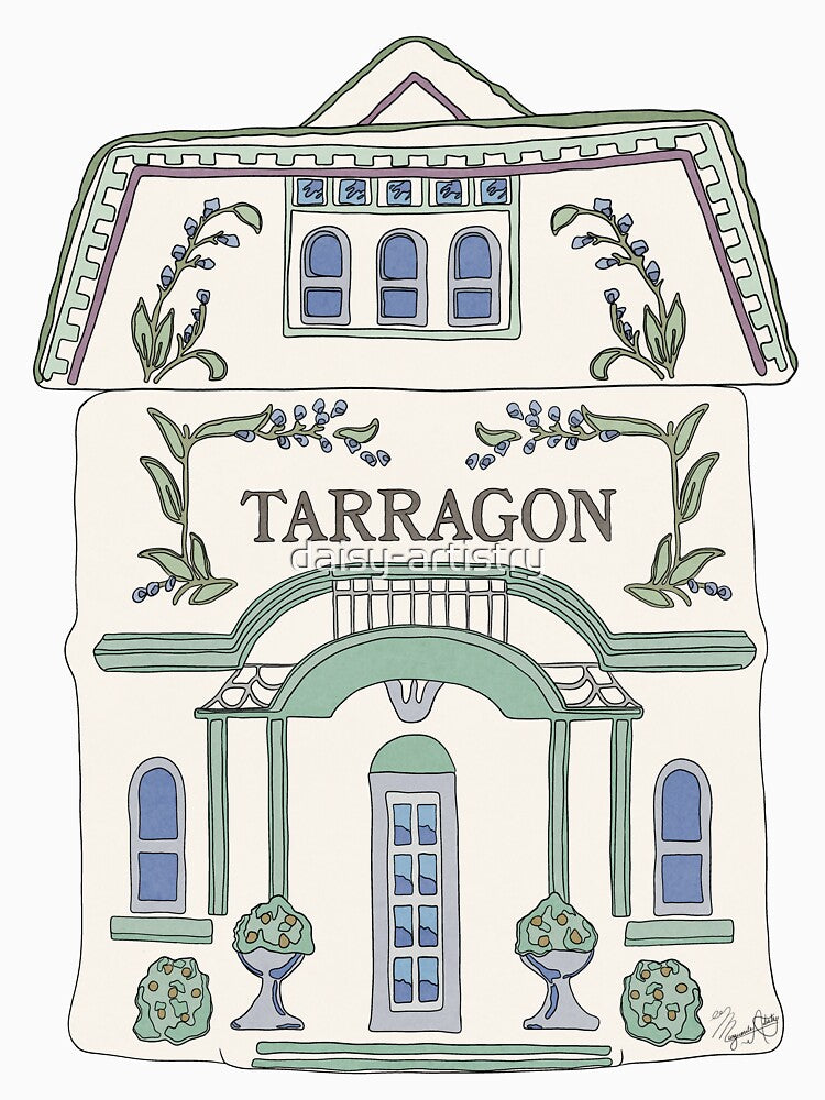 Spice Village: Tarragon House by Marguerite Artistry T-Shirts, Hoodie, Sweatshirt | BlankRebels.com (Image 3)