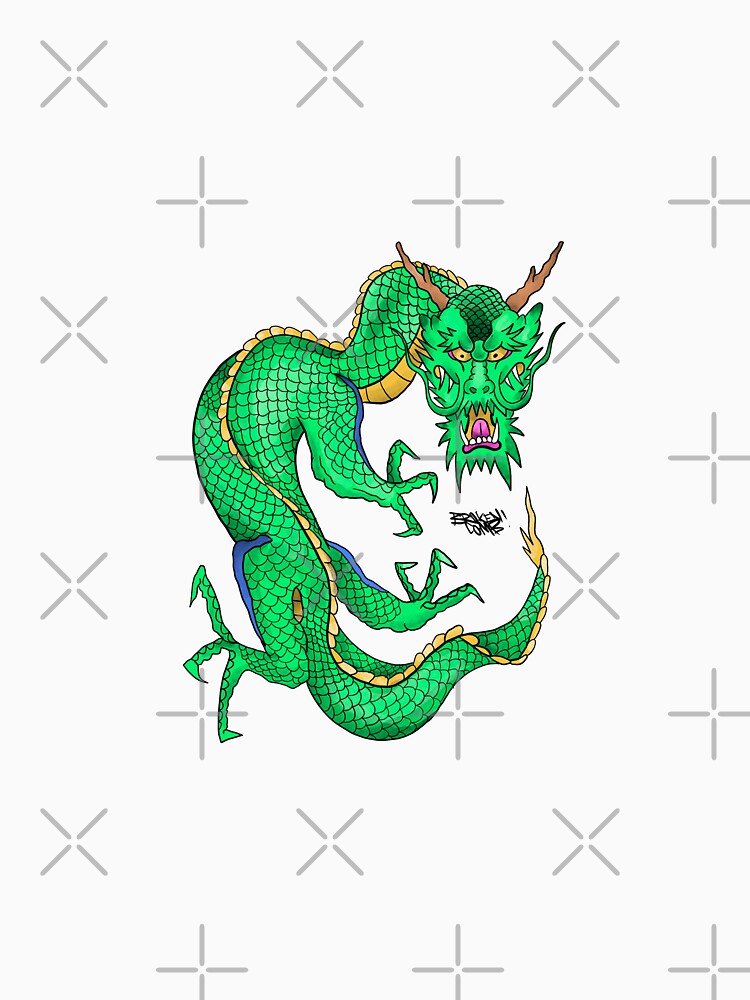 Japanese Dragon Tattoo by BrokenC0mb T-Shirts, Hoodie, Sweatshirt | BlankRebels.com (Image 3)