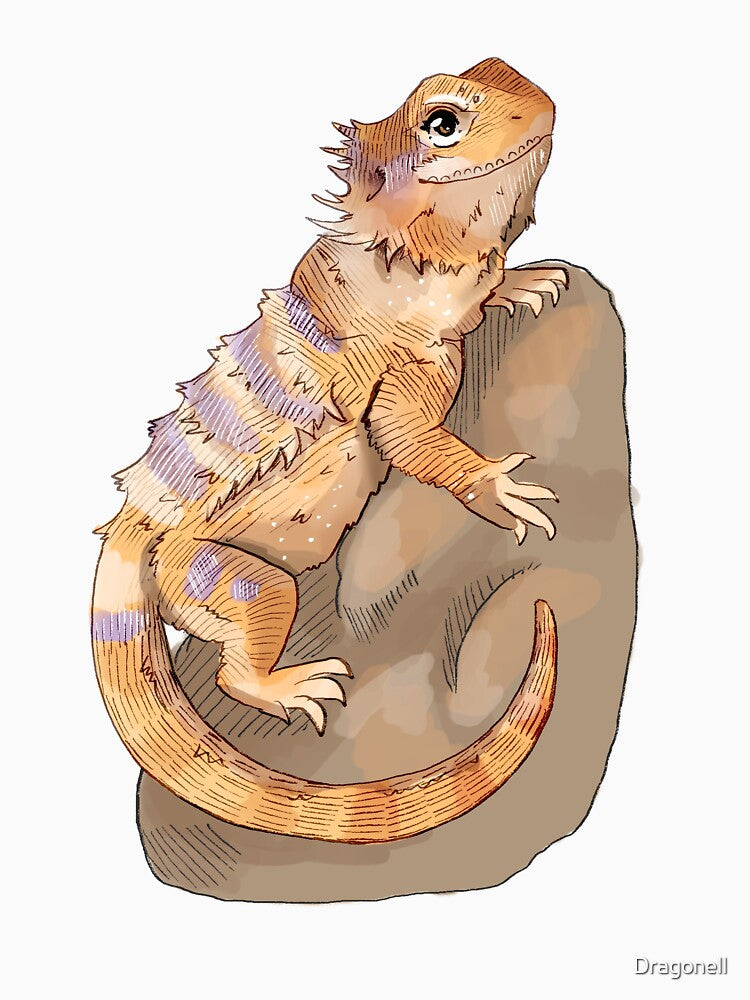 Bearded Dragon by Dragonell T-Shirts, Hoodie, Sweatshirt | BlankRebels.com (Image 3)